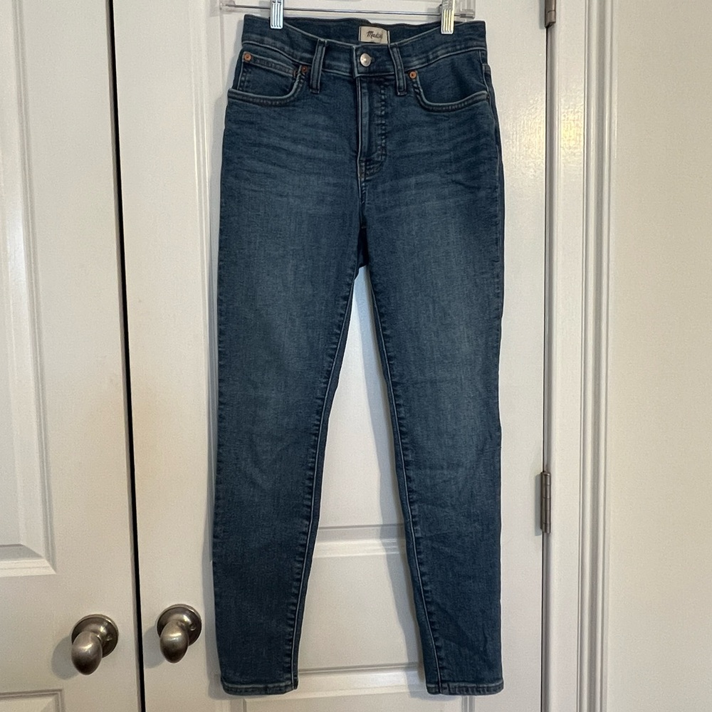 Madewell 9 inch Mid Rise Skinny Jean